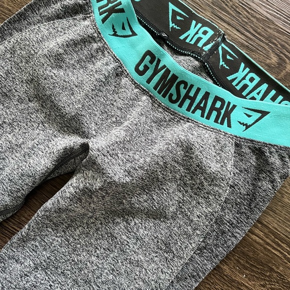 Gymshark Women’s Flex Seamless Leggings Charcoal Grey Contrast Size Small - Picture 3 of 13